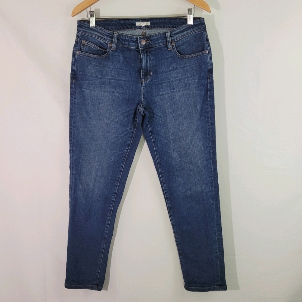 Eileen Fisher Women's Organic Cotton High-Rise Skinny Jeans Size 6